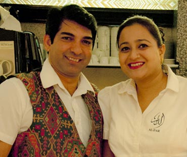 Suresh Pal mit Frau